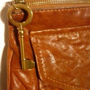 Fossil Lone Live Vintage 1954 Genuine Leather Bag